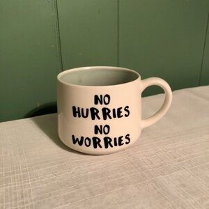 Whimsical Cupboard No Hurries No Worries Sloth Ceramic Coffee Tea Milk Mug Cup